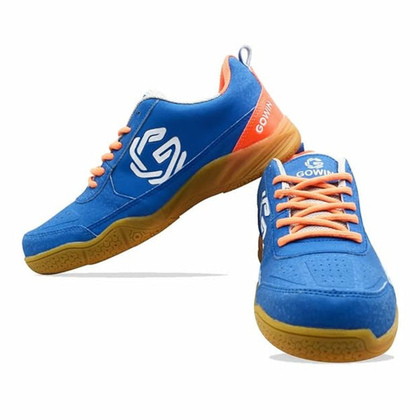 Gowin Smash 2.0 Men’s/Women’s Non‑Marking Badminton Shoe – Lightweight PVC Upper, EVA Midsole & Windlass Outsole