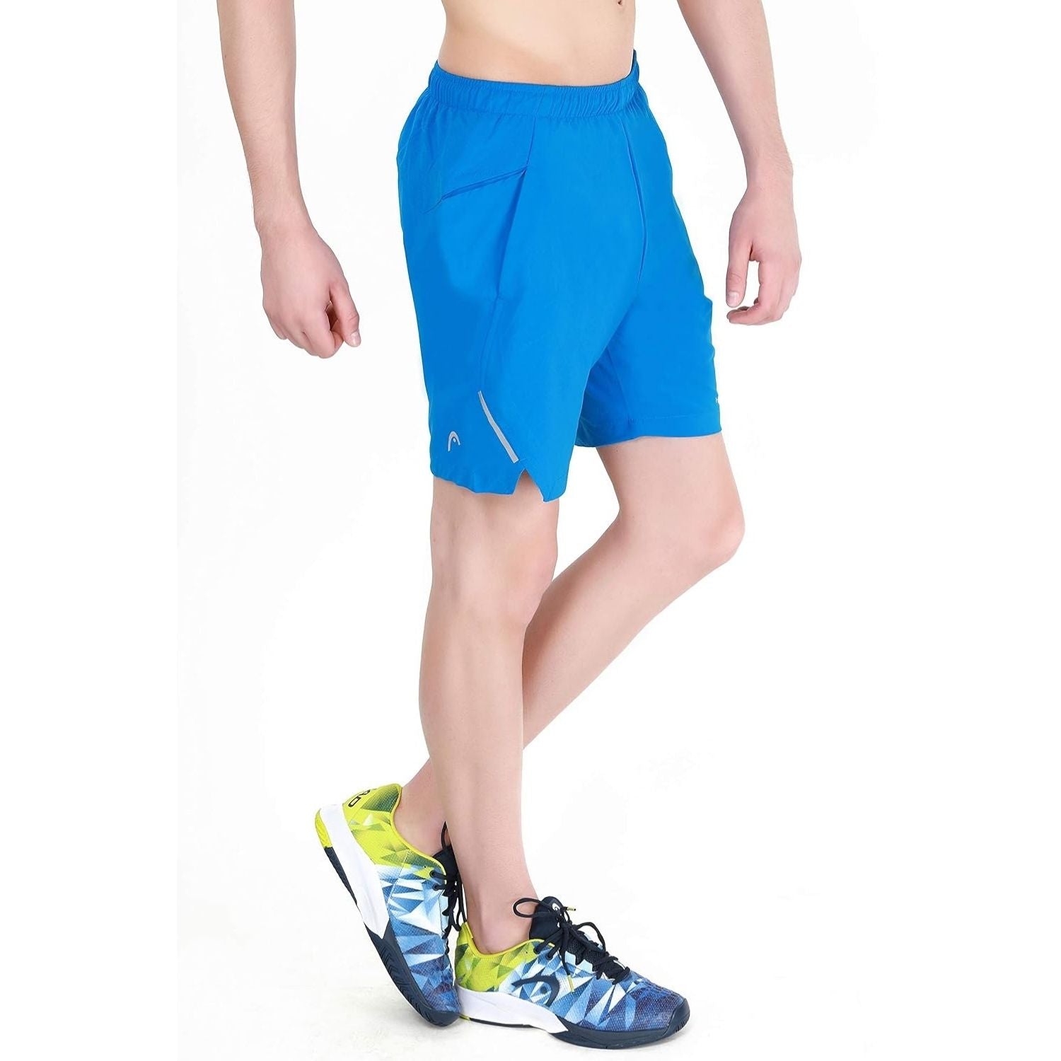 HEAD HPS Model Men’s Tennis Shorts – 100% Polyester, White | Breathable Quick-Dry Athletic Fit | Lightweight Comfort for Tennis & Sports | Buy HEAD HPS 1085 Shorts India Online - Best Price online Prokicksports.com