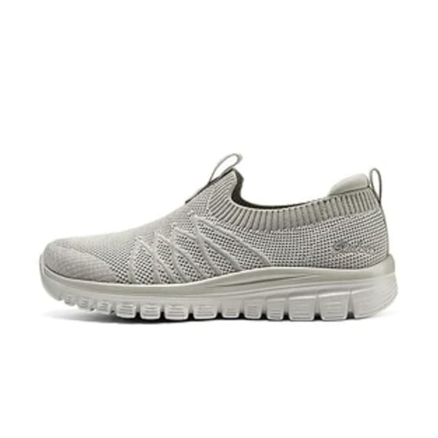 Skechers Graceful – Good Vibe Women’s Slip-On Running Shoe Stretch-Fit Mesh  Upper Memory Foam Comfort Lightweight Machine Washable Vegan Sneaker