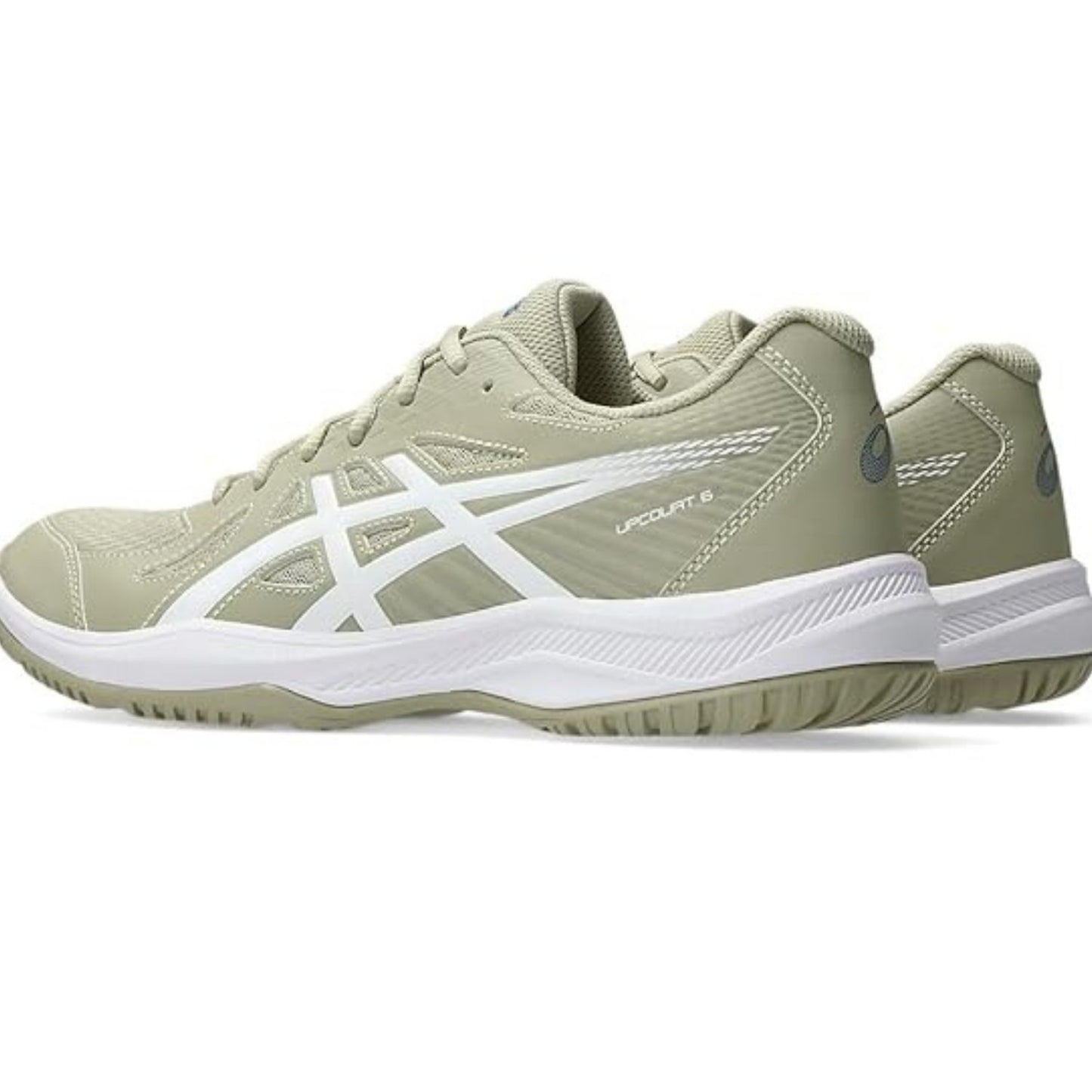 ASICS Upcourt 6 Men’s Badminton Shoes – Lightweight Indoor Court Footwear with Mesh Upper, EVA Cushioning & Non-Marking Rubber Sole for Grip and Comfort