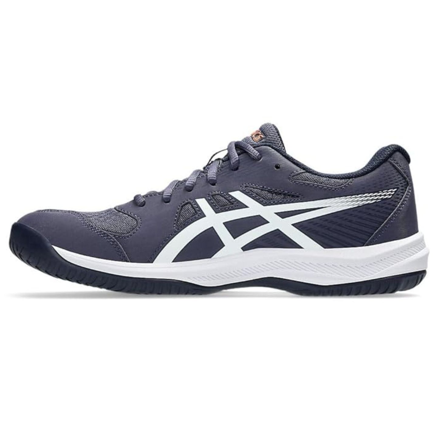 ASICS Upcourt 6 Men’s Badminton Indoor Court Shoes – Lightweight Mesh Upper, EVA Cushioning & Non‑Marking Rubber Grip
