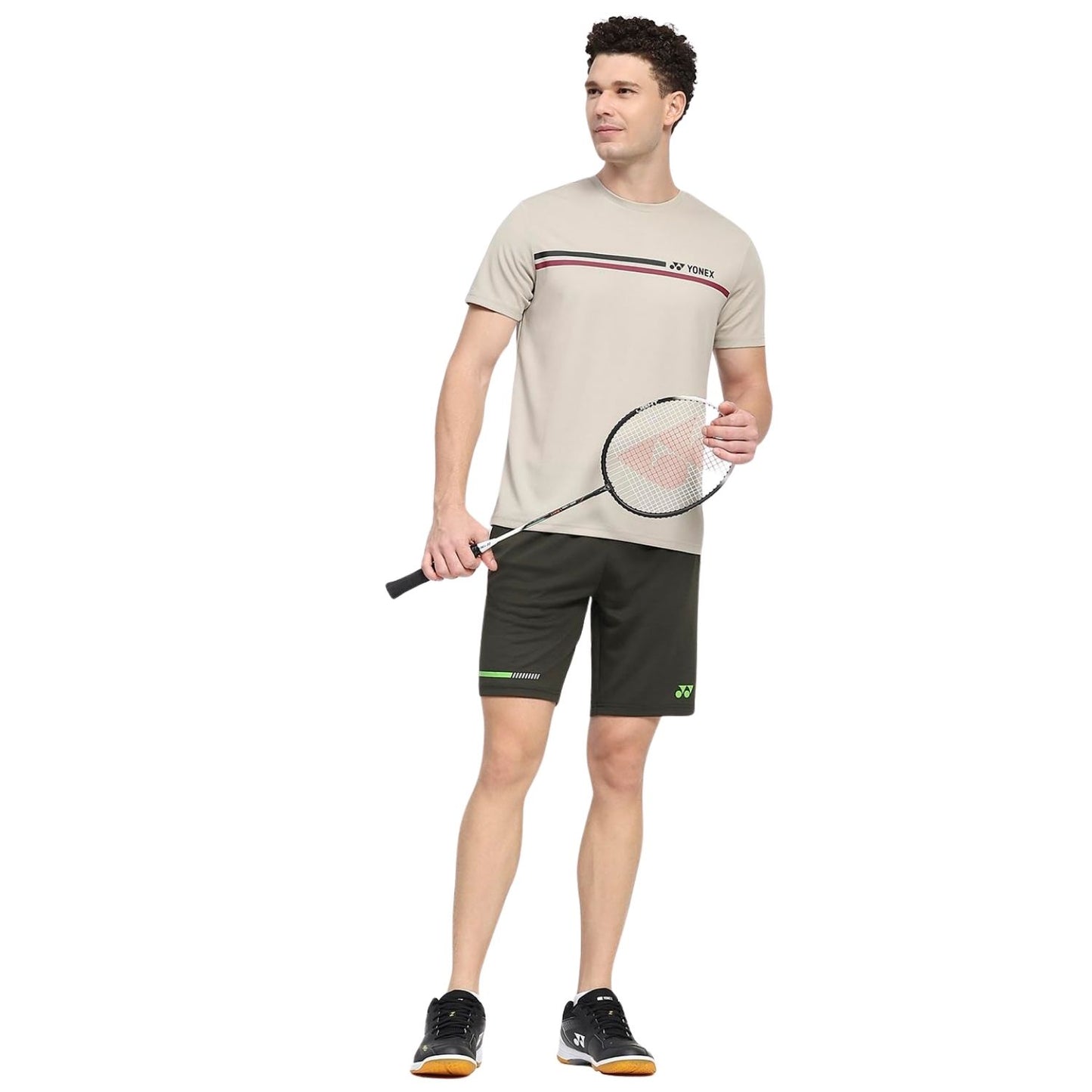 Yonex 2748 Easy4 Men’s Sports Shorts | TruDry Quick Dry Breathable Fleecy Polyester Athletic Shorts for Badminton, Tennis, Squash, Pickleball | Yonex Easy4 Series Lightweight - Best Price online Prokicksports.com