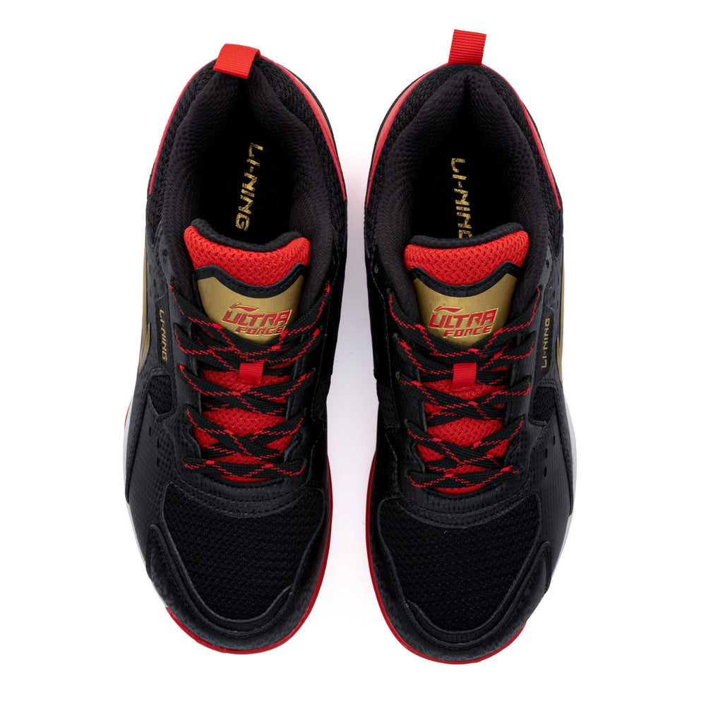 Li‑Ning Ultra Force Men’s Non‑Marking Badminton Shoe – Lightweight 330 g Court Sneaker with Cushioning & External Heel Brace - Best Price online Prokicksports.com
