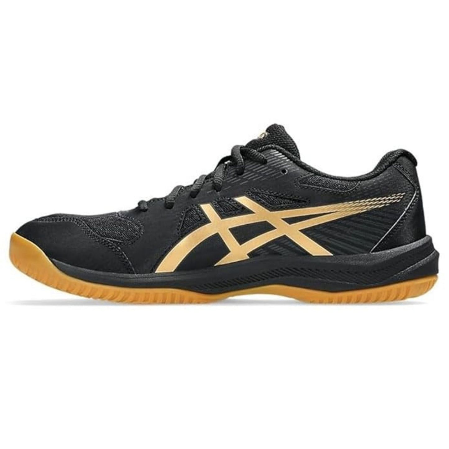 ASICS Upcourt 6 Men’s Badminton Indoor Court Shoes – Lightweight Mesh Upper, EVA Cushioning & Non‑Marking Rubber Grip
