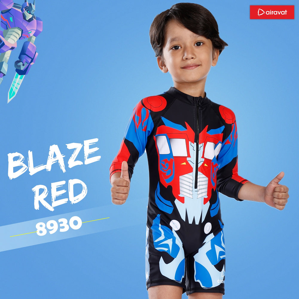 Airavat 1513 Kids Swimming Costume – Comfortable One-Piece Swimwear for Boys & Girls, Stretchable Fabric, Pool Training & Water Activities Use - Best Price online Prokicksports.com