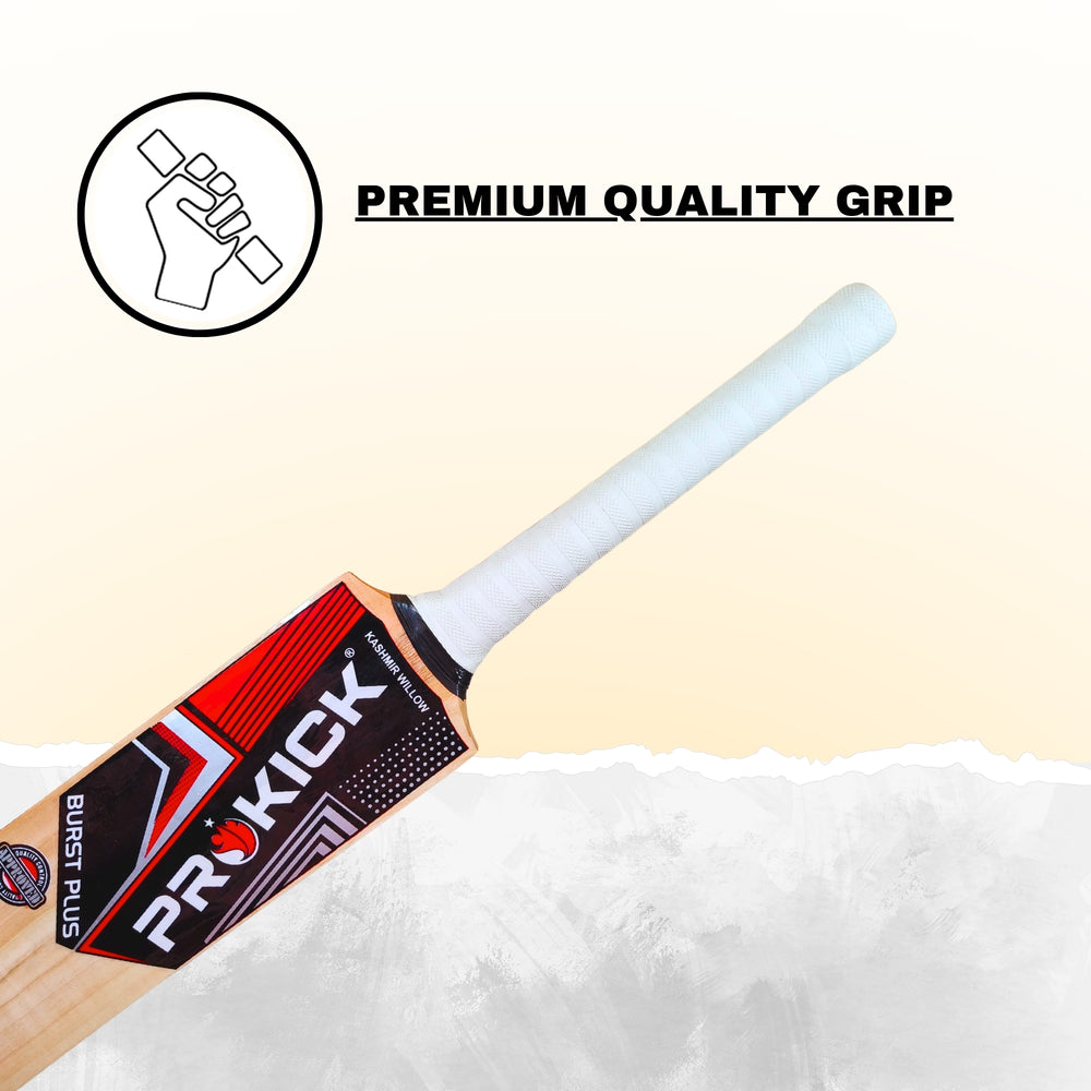 Prokick Burst Plus Kashmir Willow Scoop Cricket Tennis Ball Bat - Best Price online Prokicksports.com