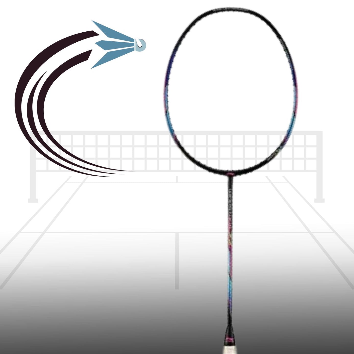 Li-Ning WINDSTORM 72 Unstrung Badminton Racquet - G6 Lightweight Racquet for Precision and Speed - Best Price online Prokicksports.com