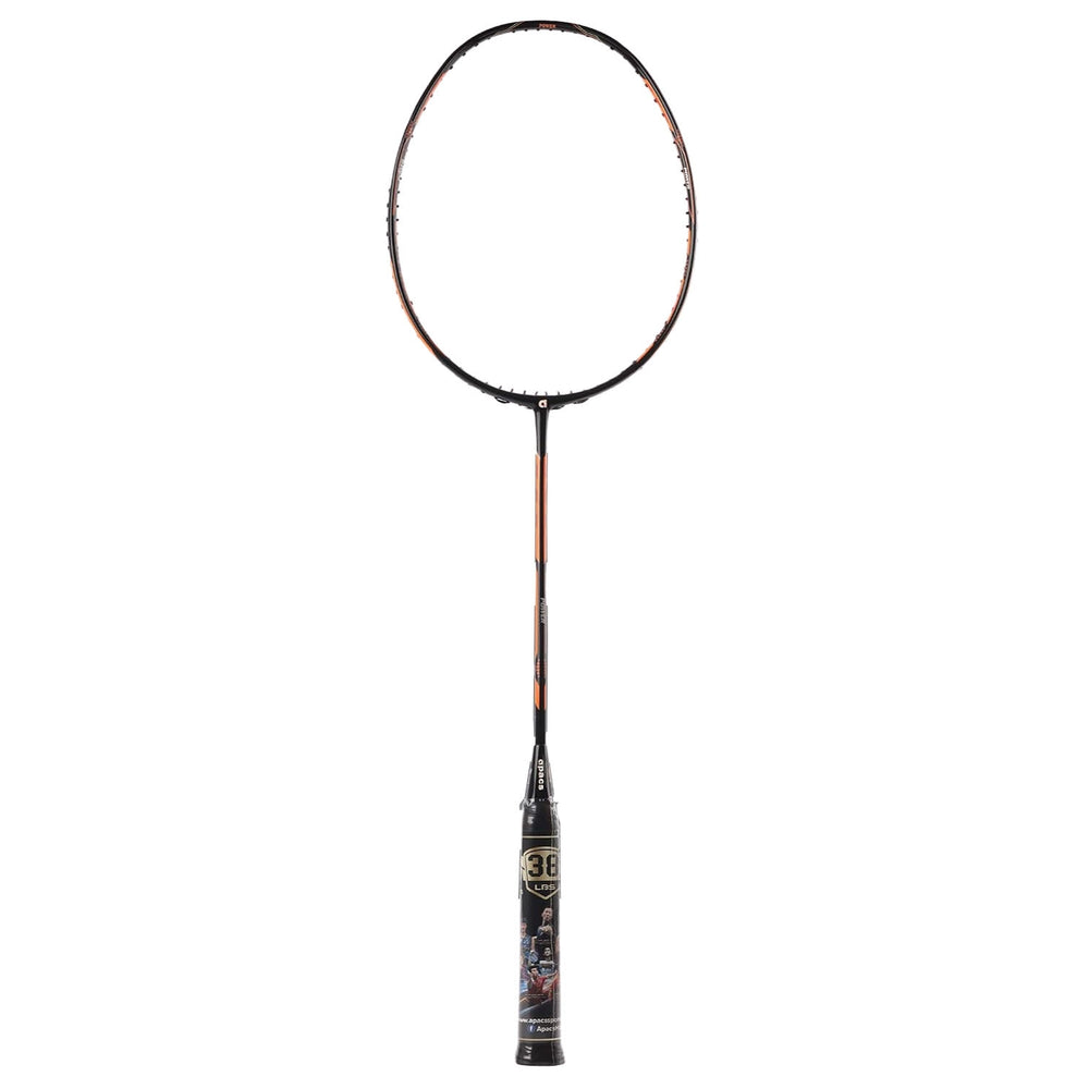 Apacs Dual Power Speed Badminton Racquet – Unstrung, Lightweight Graphite Frame, High Tension Support, Power & Speed Balance, With Cover Included - Best Price online Prokicksports.com