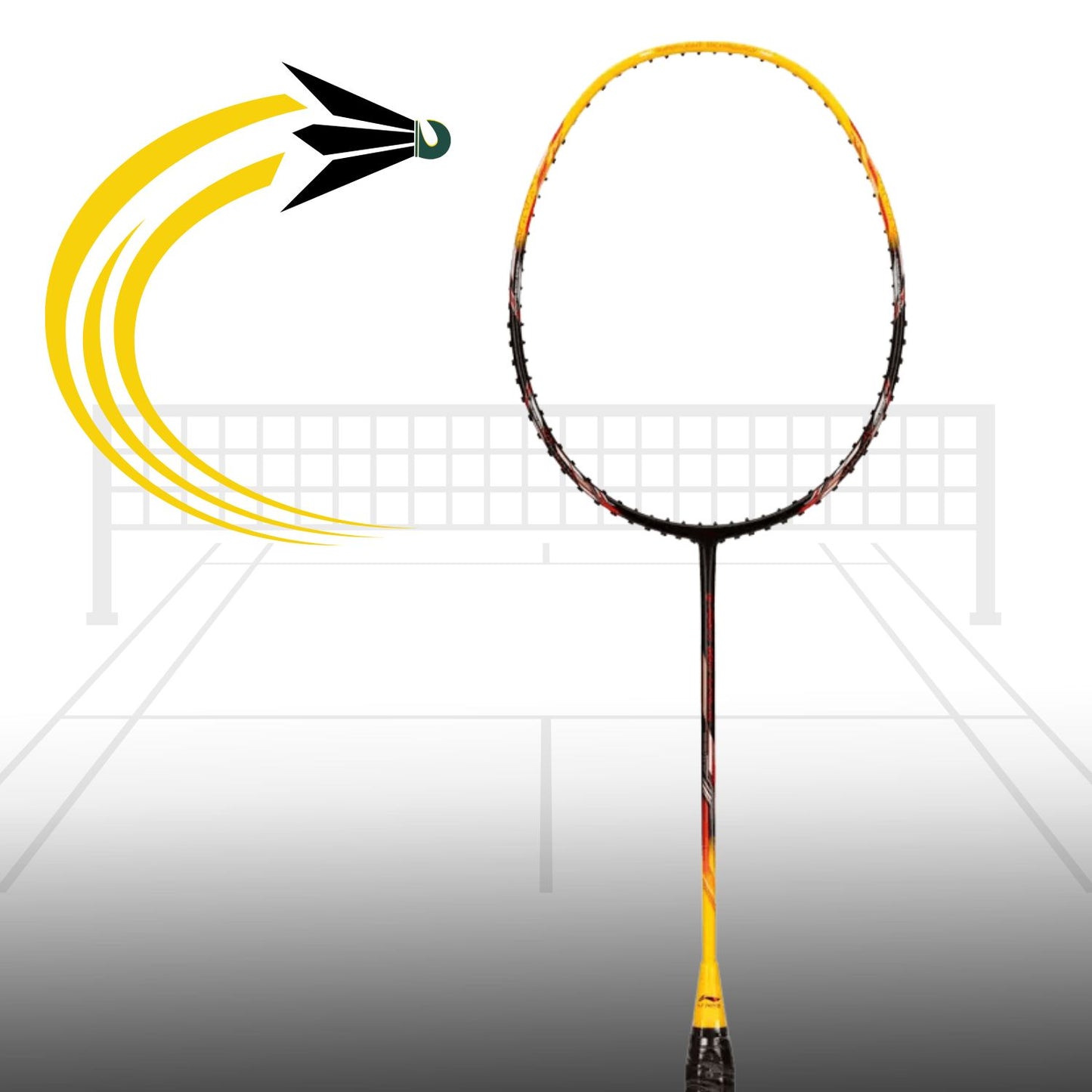 Li-Ning G-Force 5800 Superlite Badminton Racket | Ultra-Light 5U6 | Unstrung Racquet for Precision & Power - Best Price online Prokicksports.com