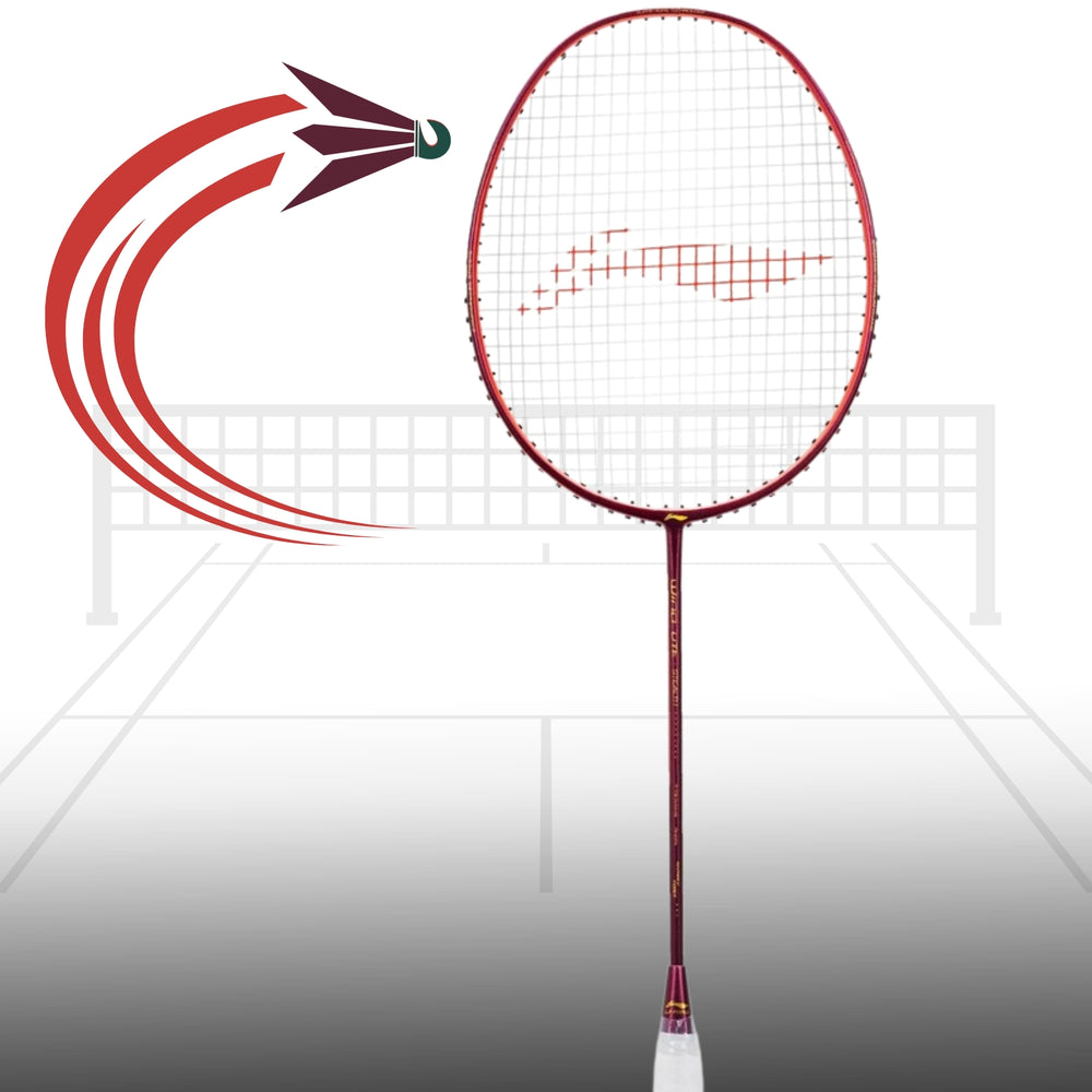 Li-Ning Wind Lite Stealth Strung Badminton Racket - 78 Grams - Best Price online Prokicksports.com