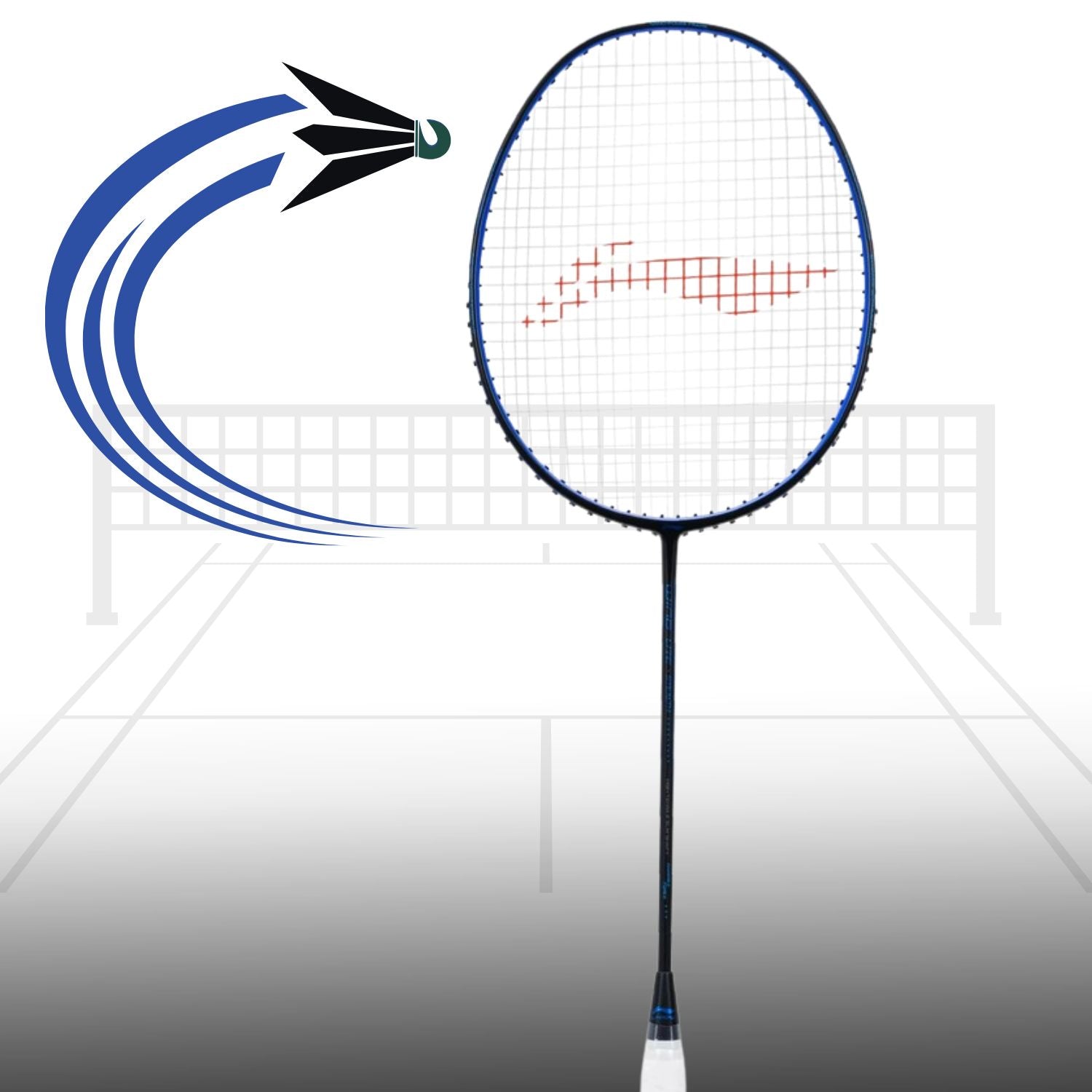 Li-Ning Wind Lite Stealth Strung Badminton Racket - 80 Grams - Best Price online Prokicksports.com