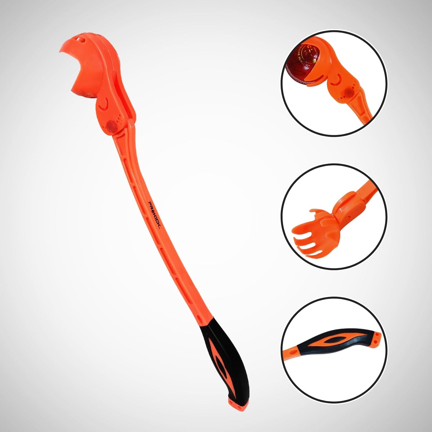 Prokick Side ARM Advanced Adjustable Cricket Ball Thrower, Assorted - Best Price online Prokicksports.com