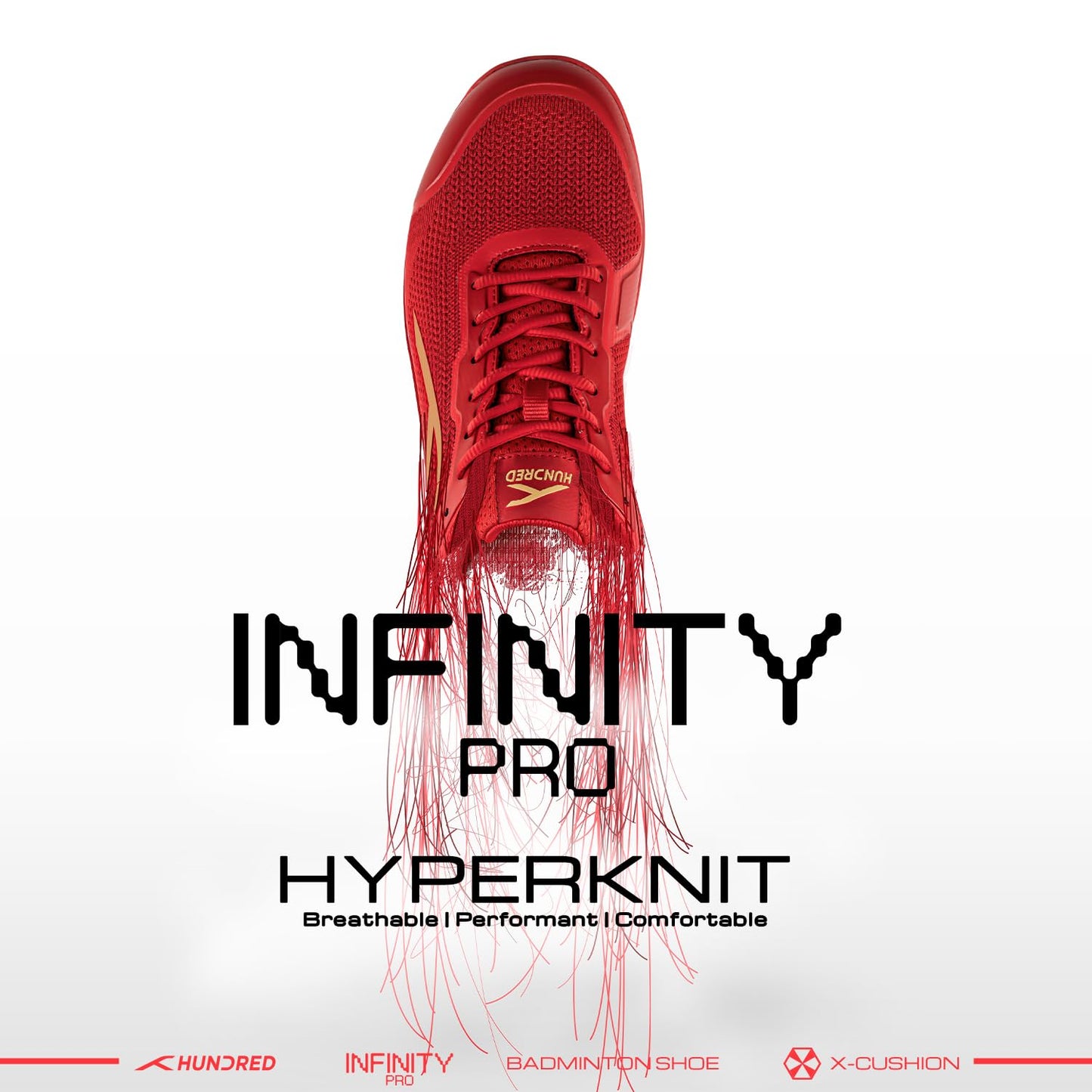 Hundred Infinity Pro Badminton Shoes - Best Price online Prokicksports.com