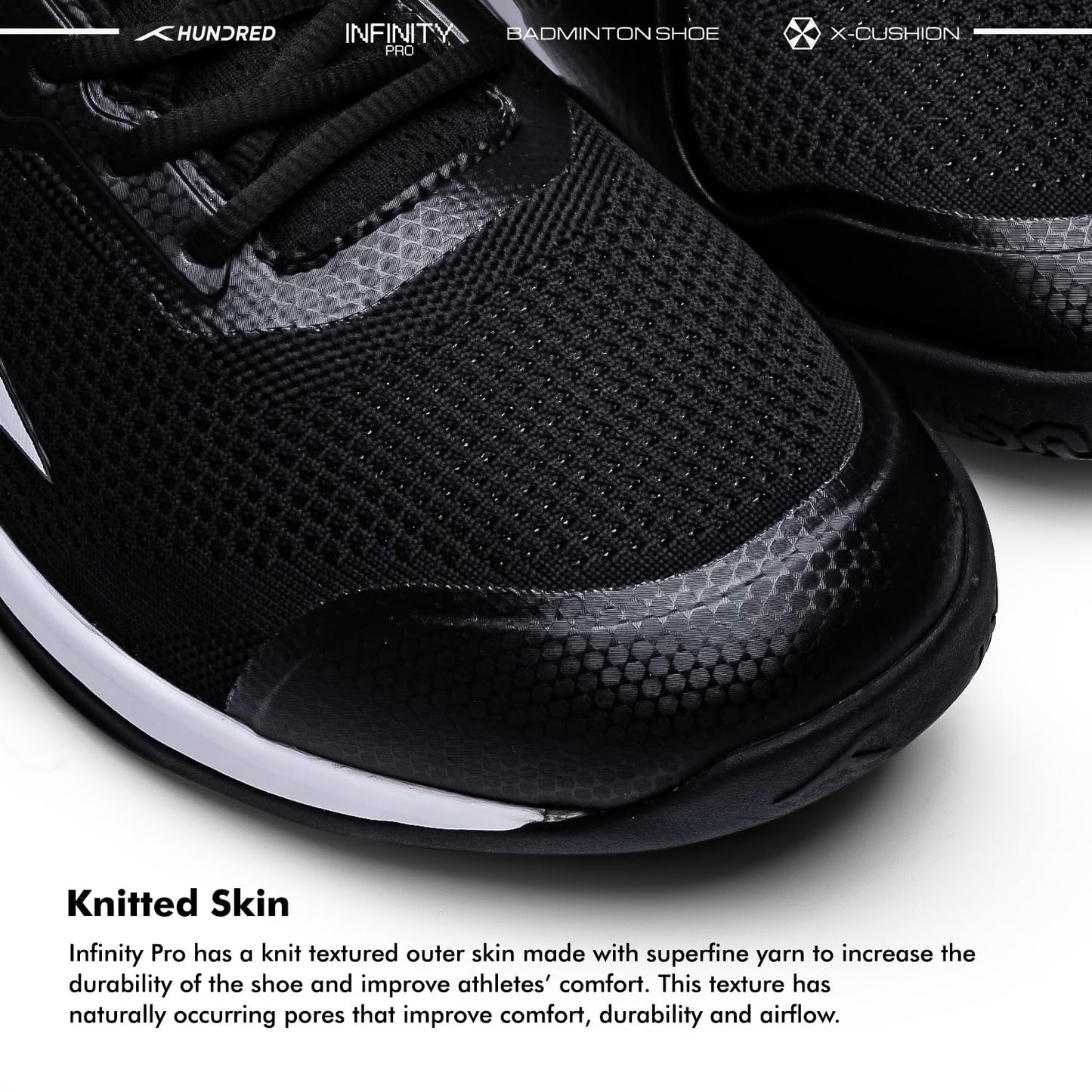 Hundred Infinity Pro Badminton Shoes - Best Price online Prokicksports.com