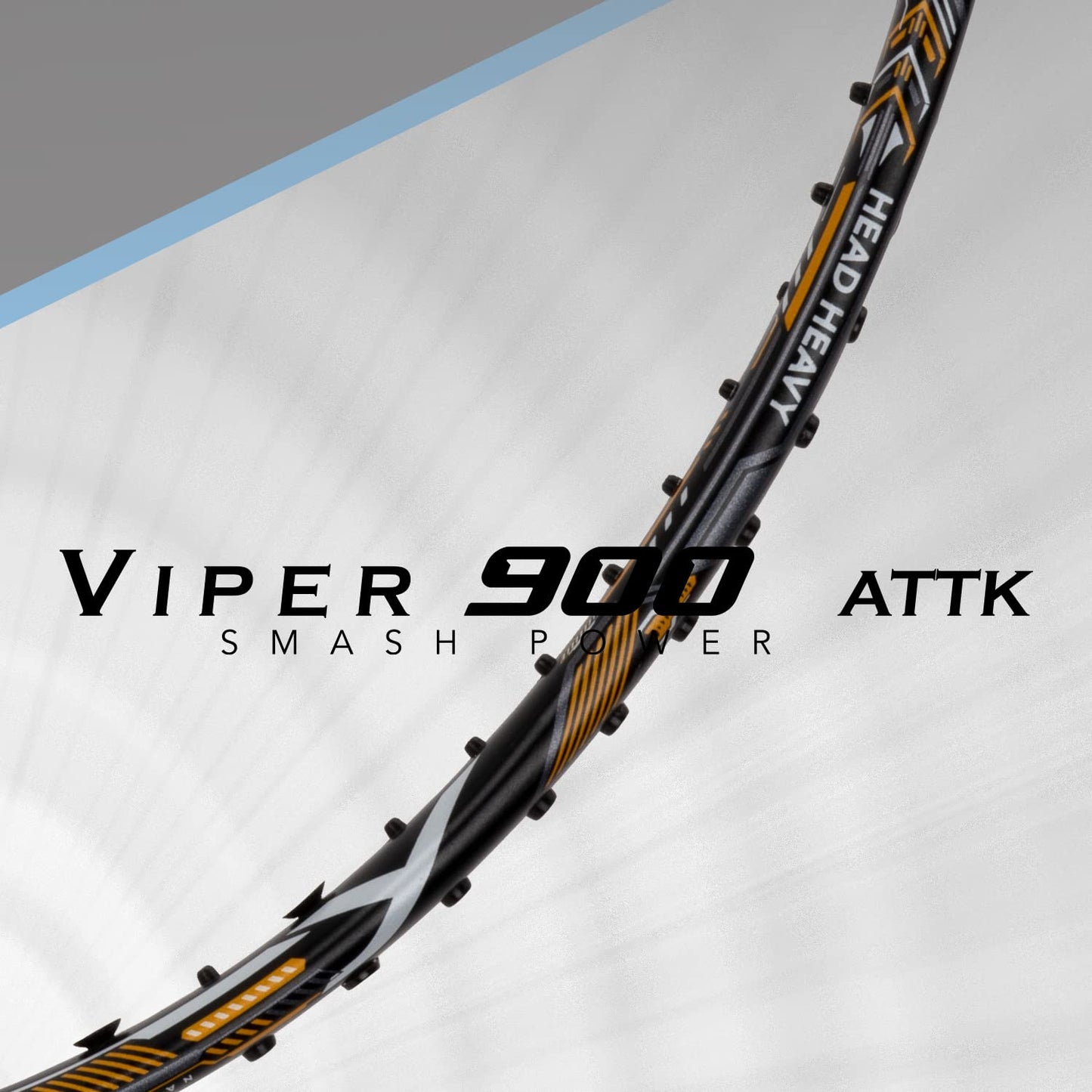 Hundred Viper 900 Carbon Fibre Strung Badminton Racquet - Best Price online Prokicksports.com