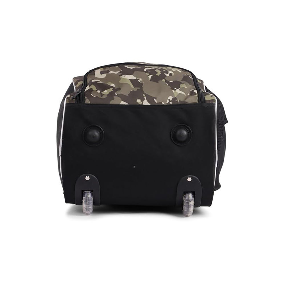 SG Blaze Junior Duffle Wheelie Cricket Kit Bag – Kids Cricket Bag with Trolley Wheels, Bat Compartment, Backpack Straps, and Durable Lightweight Design - Best Price online Prokicksports.com
