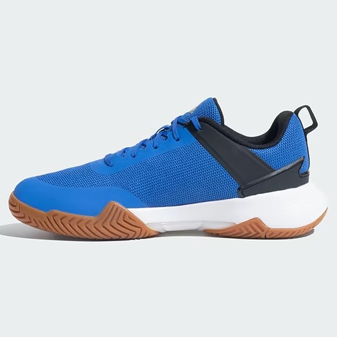 Adidas Ind Top V2 Men's Indoor Badminton Shoes | Lightweight Non-Marking Sole | Cushioned Grip for Court Sports | EVA & Rubber Sole | Ideal for Badminton, Squash, & Indoor Training - Best Price online Prokicksports.com