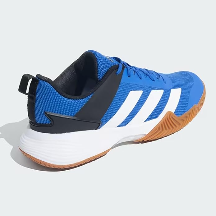 Adidas Ind Top V2 Men's Indoor Badminton Shoes | Lightweight Non-Marking Sole | Cushioned Grip for Court Sports | EVA & Rubber Sole | Ideal for Badminton, Squash, & Indoor Training - Best Price online Prokicksports.com