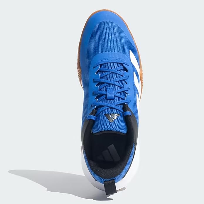 Adidas Ind Top V2 Men's Indoor Badminton Shoes | Lightweight Non-Marking Sole | Cushioned Grip for Court Sports | EVA & Rubber Sole | Ideal for Badminton, Squash, & Indoor Training - Best Price online Prokicksports.com