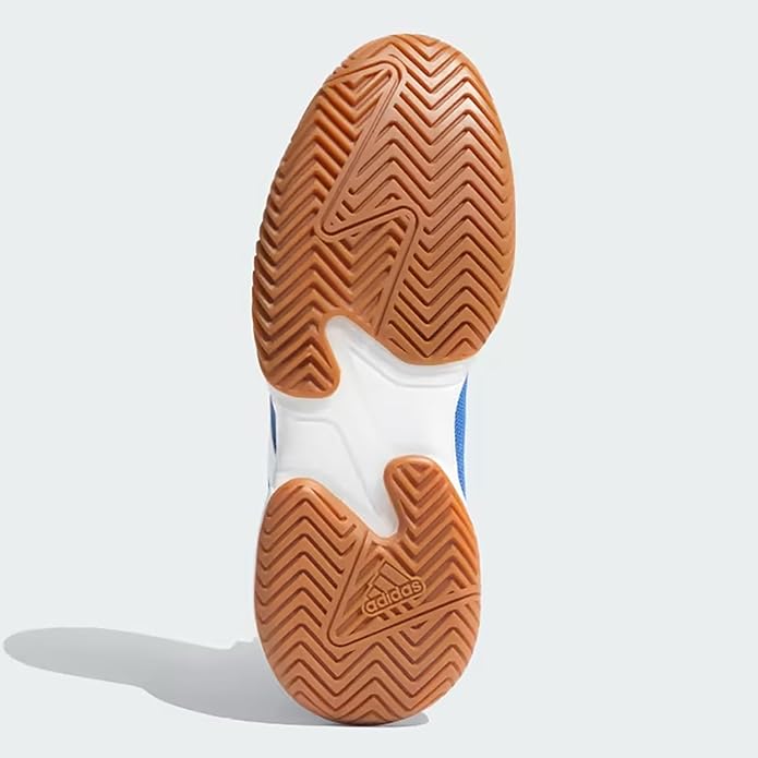 Adidas Ind Top V2 Men's Indoor Badminton Shoes | Lightweight Non-Marking Sole | Cushioned Grip for Court Sports | EVA & Rubber Sole | Ideal for Badminton, Squash, & Indoor Training - Best Price online Prokicksports.com