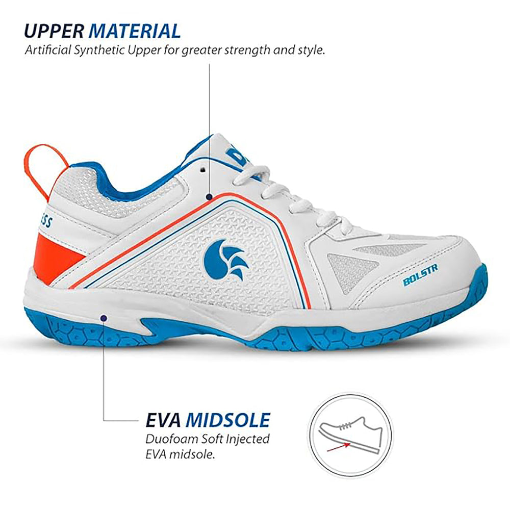DSC Bolstr Badminton Shoes – Lightweight, Breathable, Non-Marking Footwear with Enhanced Grip and Comfort for Indoor Court Performance - Best Price online Prokicksports.com