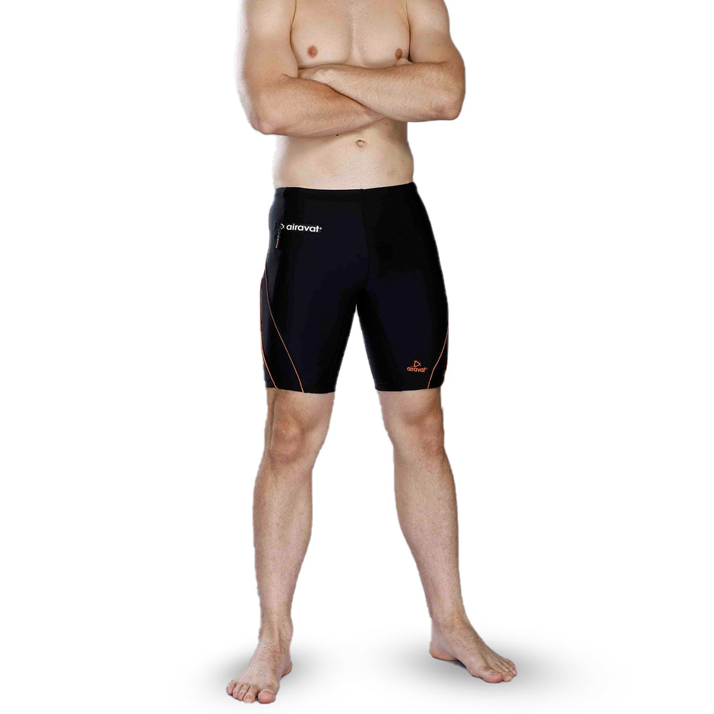 Airavat Calder 1510 Men's Swimming Jammer | Quick-Dry, Chlorine-Resistant & Stretchable Fabric | Performance Swimwear - Best Price online Prokicksports.com
