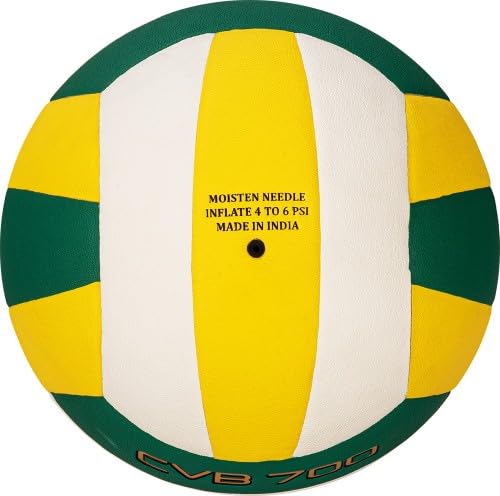Cosco CVB-700 Volleyball (Multicolor) – Textured Polyurethane (PU) Indoor & Outdoor Volleyball