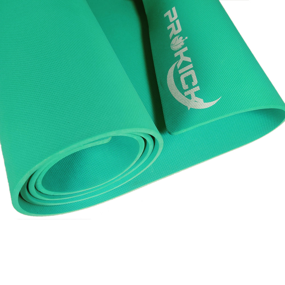 Prokick Anti Skid EVA Yoga mat with Strap, 4MM - Best Price online Prokicksports.com