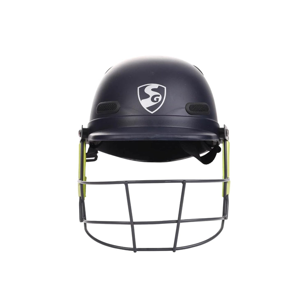 SG Carbofab Cricket Helmet – Lightweight Carbon Shell Batting Helmet with Steel Grill and Cushioned Fit for Safety and Comfort on the Field - Best Price online Prokicksports.com