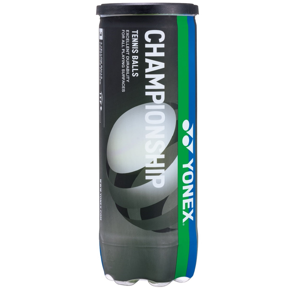 Yonex Championship (TB-CS3 EX) Tennis Balls – 24 Can (72 Balls) | High-Performance & Durable Tennis Balls - Best Price online Prokicksports.com