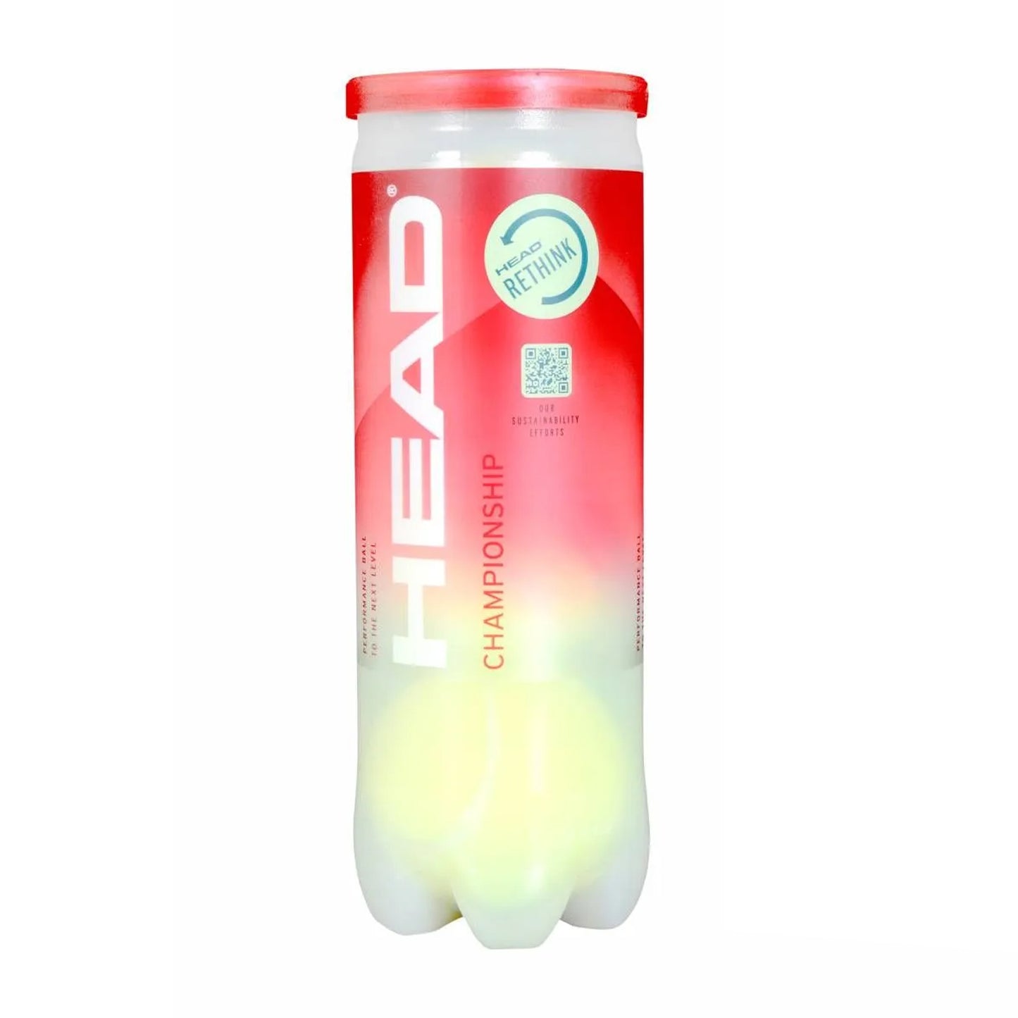 Head Championship Tennis Balls Can (1 Can) - Best Price online Prokicksports.com