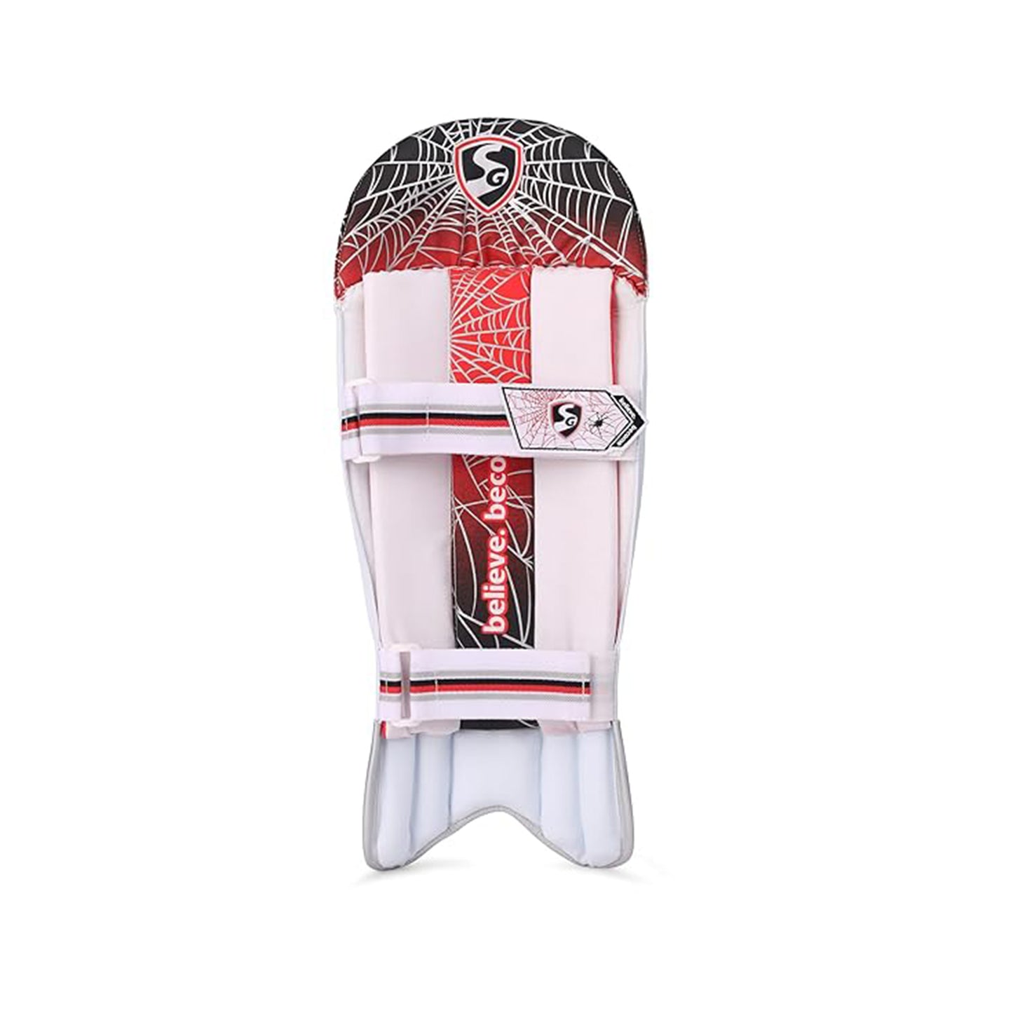 SG Club Wicket Keeping Legguards, (White) - Best Price online Prokicksports.com