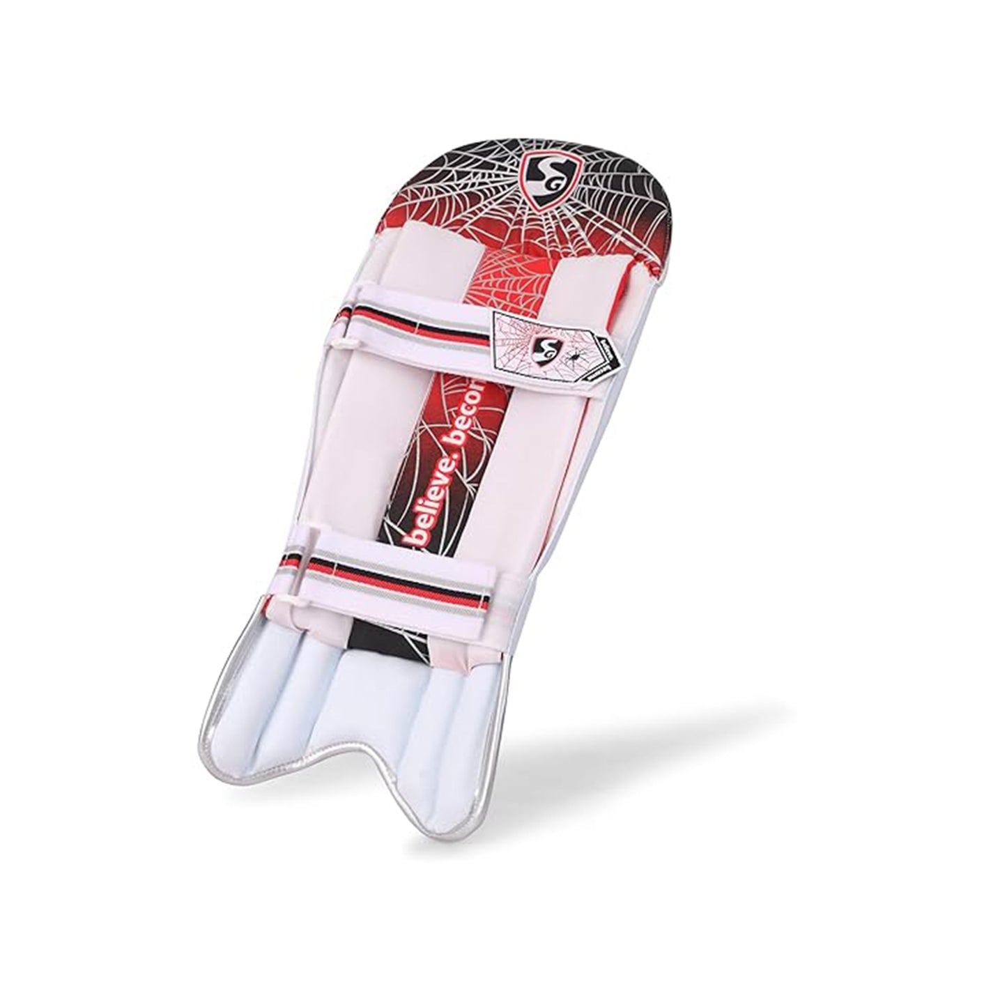 SG Club Wicket Keeping Legguards, (White) - Best Price online Prokicksports.com