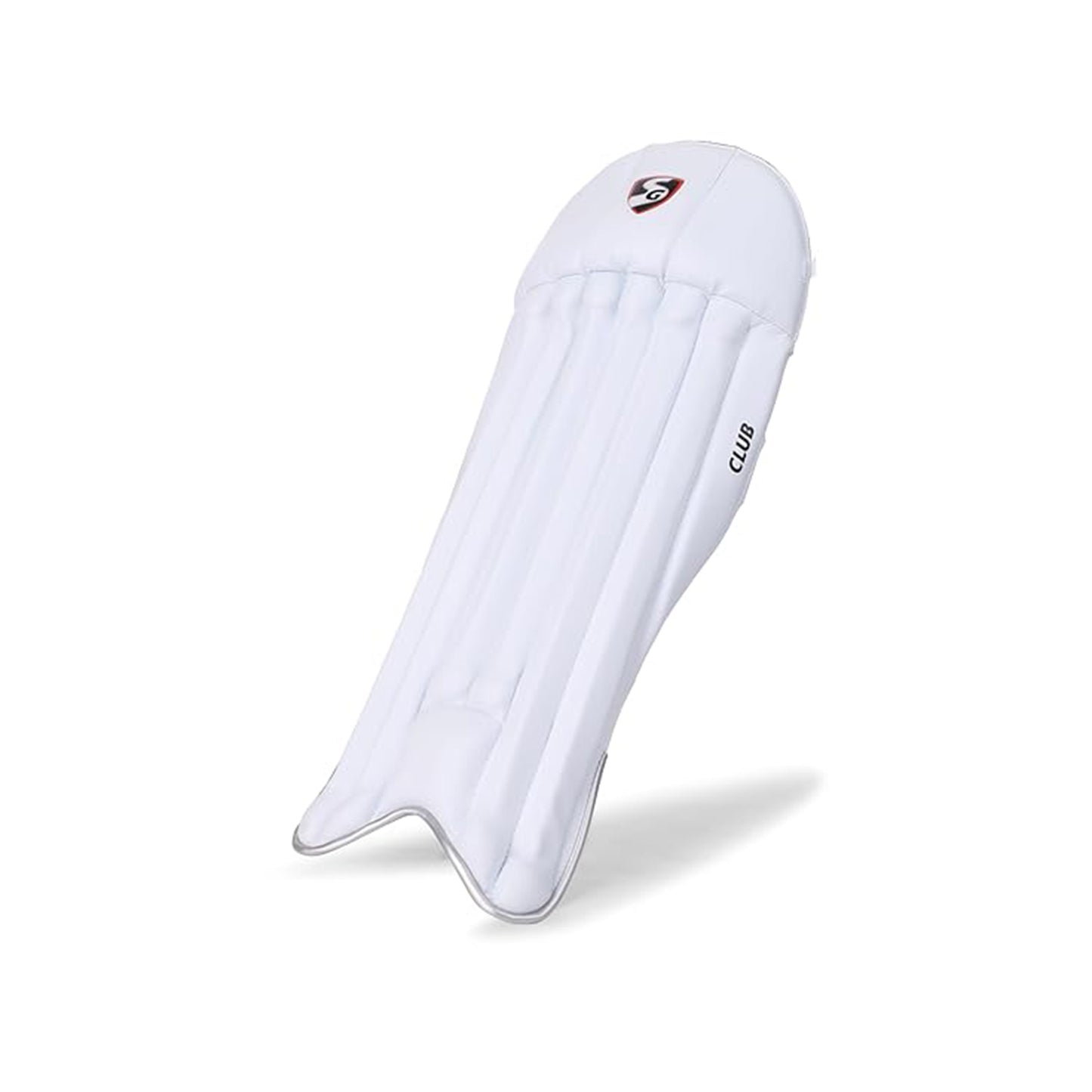 SG Club Wicket Keeping Legguards, (White) - Best Price online Prokicksports.com