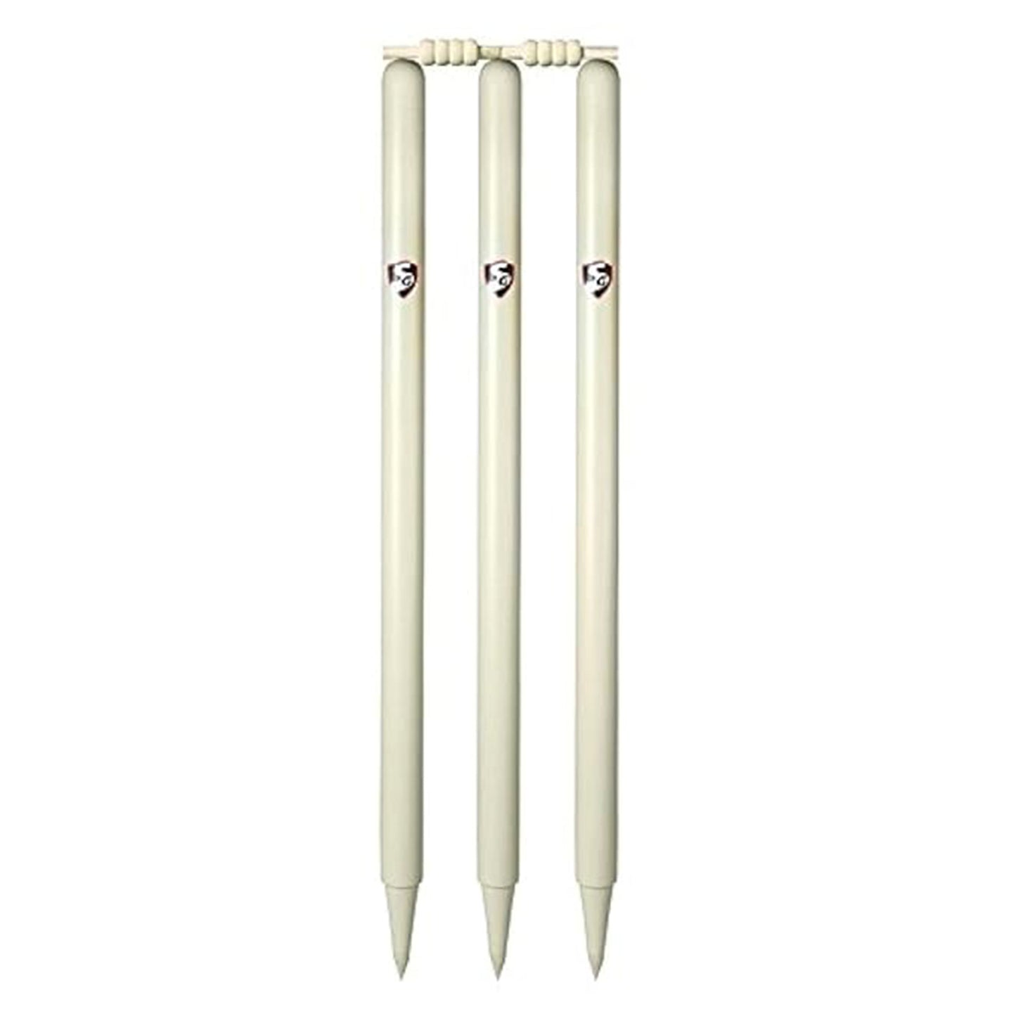 SG Club Full-Size Cricket Stumps Set- 6 Durable Wooden Stumps with 4 Bails for Professional & Club Cricket - Best Price online Prokicksports.com