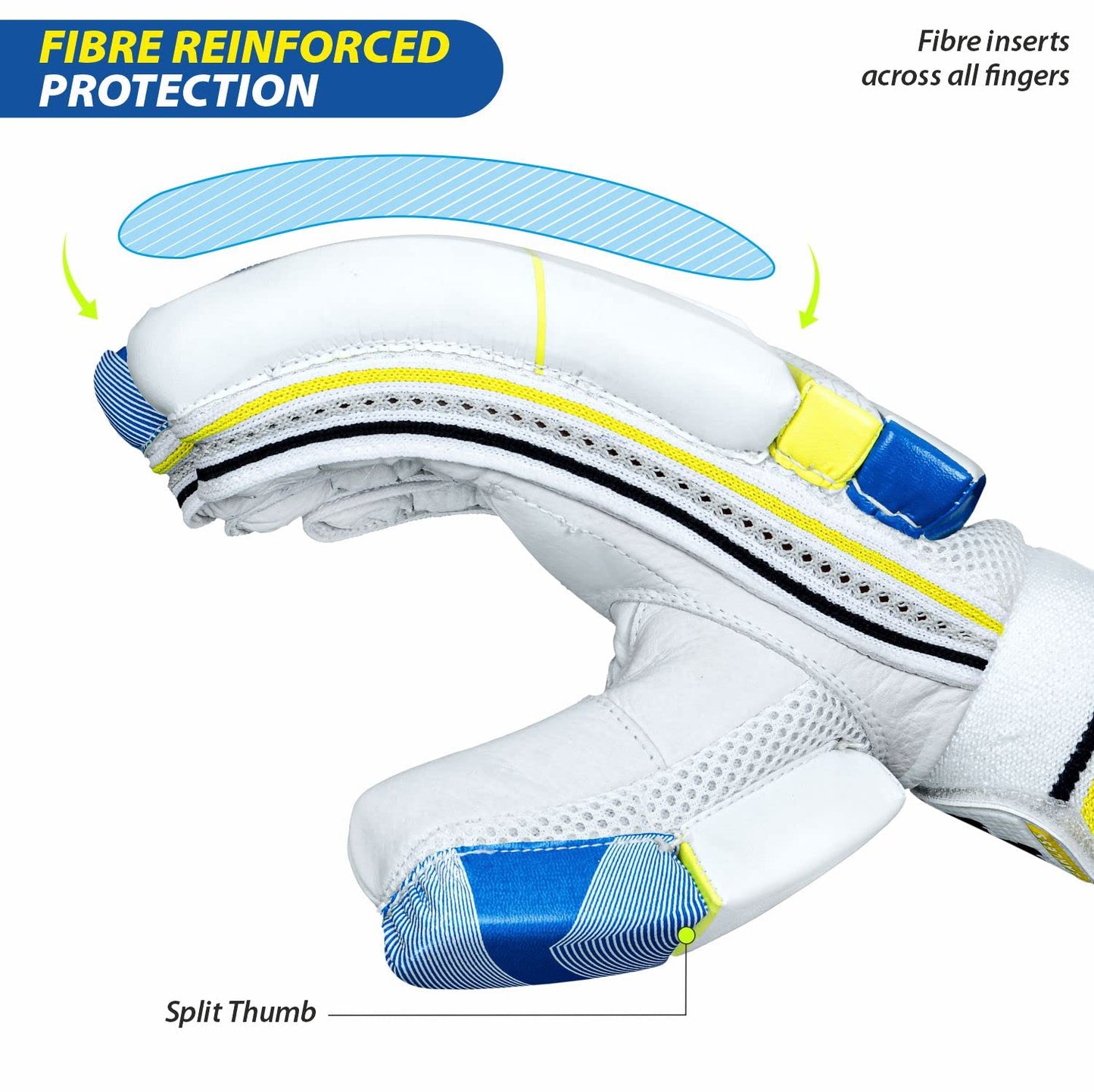 DSC Condor Motion Cricket Batting Gloves - Left Hand - Best Price online Prokicksports.com