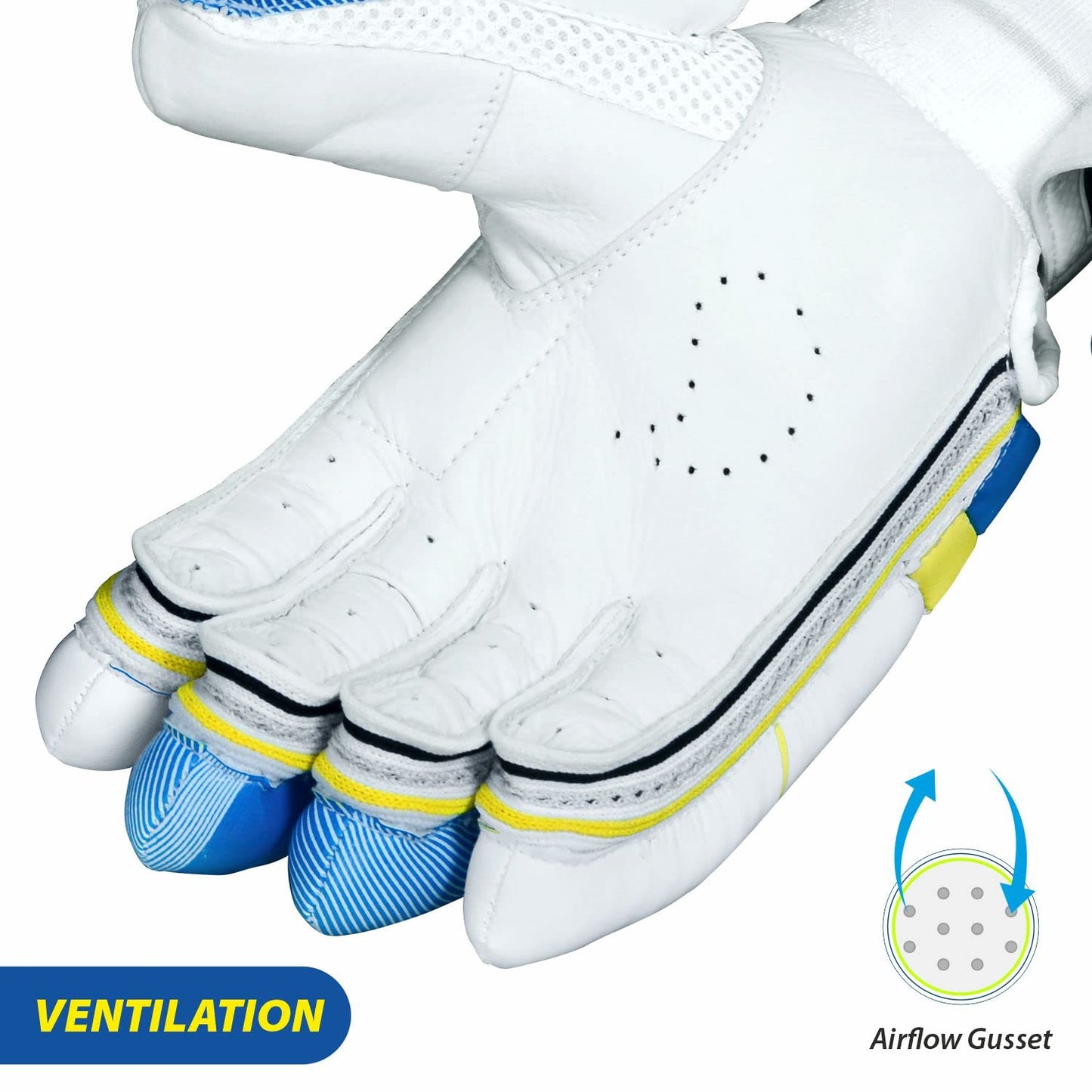DSC Condor Motion Cricket Batting Gloves - Left Hand - Best Price online Prokicksports.com