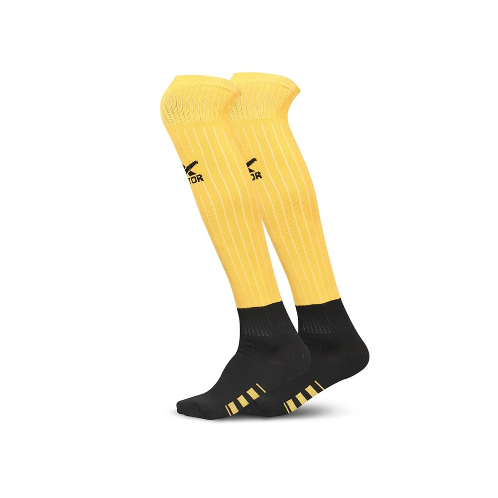 Vector X Coral Nylon Soccer Stocking Socks | Large Size | Adults with Stretchable Fit, Breathable Fabric, Ankle Grip and Moisture-Wicking Comfort - Best Price online Prokicksports.com