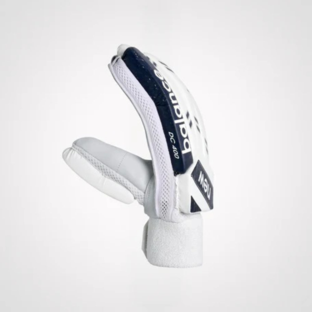 New Balance DC 4i RH Batting Gloves, White/Blue- Men's Right Hand - Best Price online Prokicksports.com