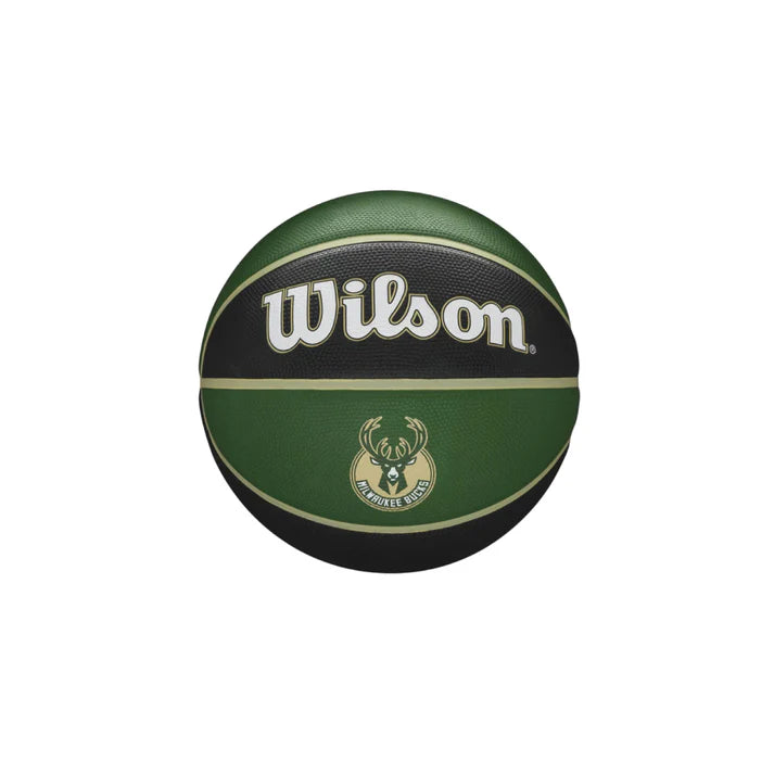 WILSON NBA Team Tribute Milwaukee Basketball ,Size 7-Dark Green - Best Price online Prokicksports.com