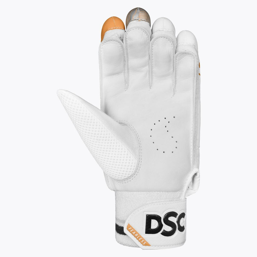 DSC Atmos RH Cricket Batting Gloves | Enhanced Grip & Comfort | Orange | Lightweight & Durable - Best Price online Prokicksports.com