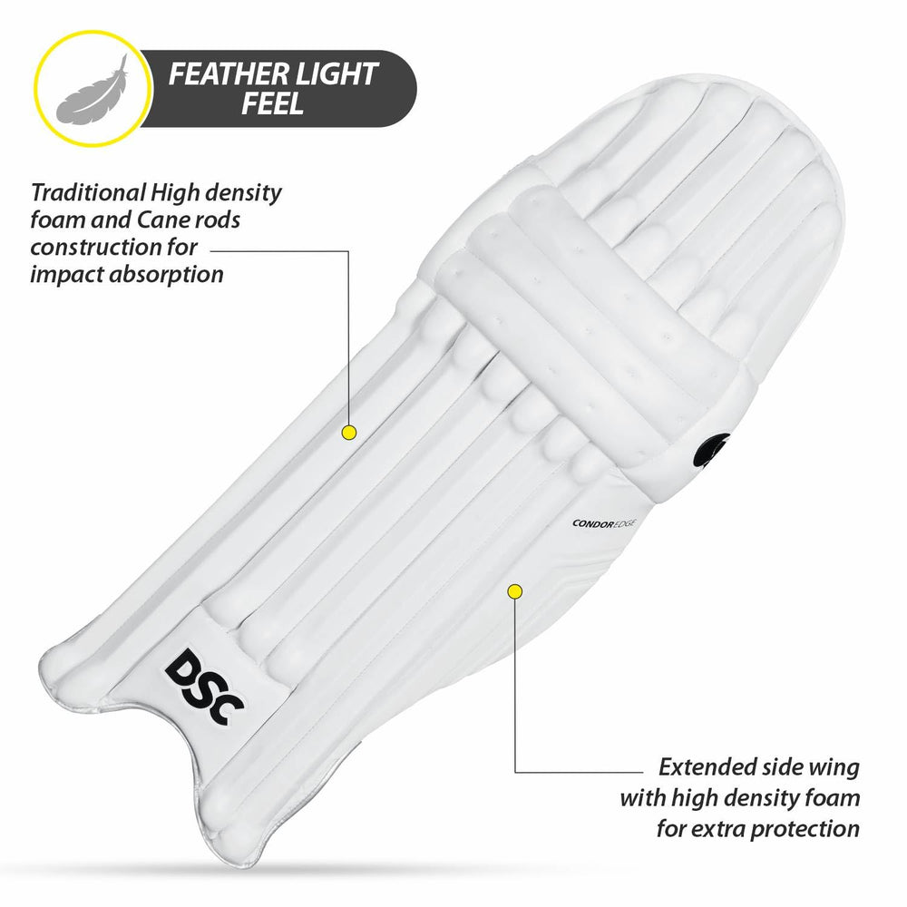 DSC Condor Rage Cricket Batting Legguard | Men's/Adult | Right Hand | Superior Protection & Comfort - Best Price online Prokicksports.com