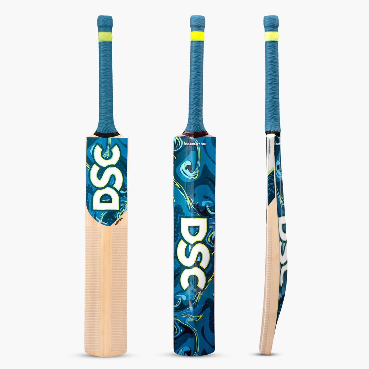 DSC Drake Kashmir Willow Cricket Bat | Lightweight & Powerful | Perfect for All-Round Stroke Play - Best Price online Prokicksports.com