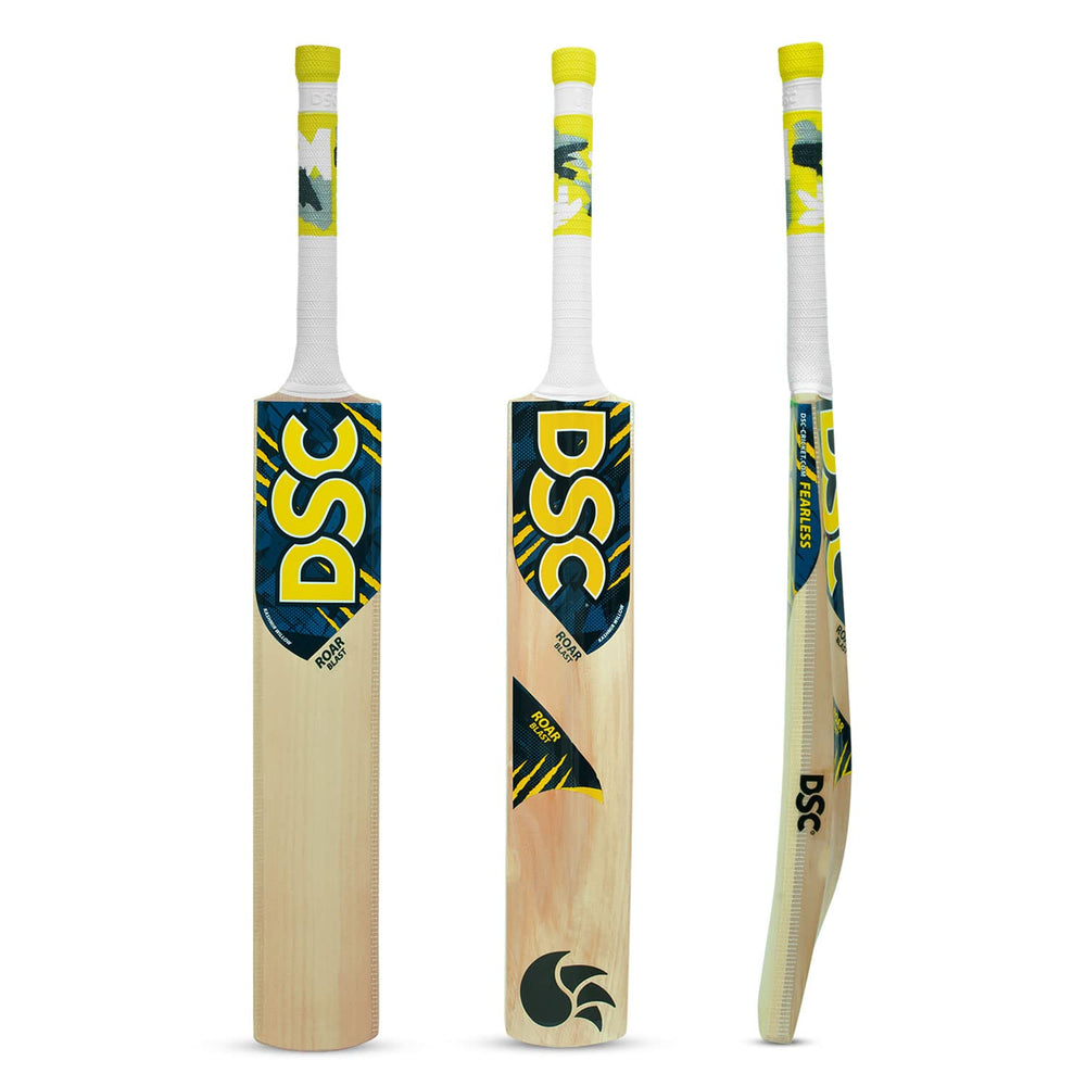 DSC Roar Blast Kashmir Willow Cricket Bat | Powerful & Durable | Perfect for All-Round Play - Best Price online Prokicksports.com