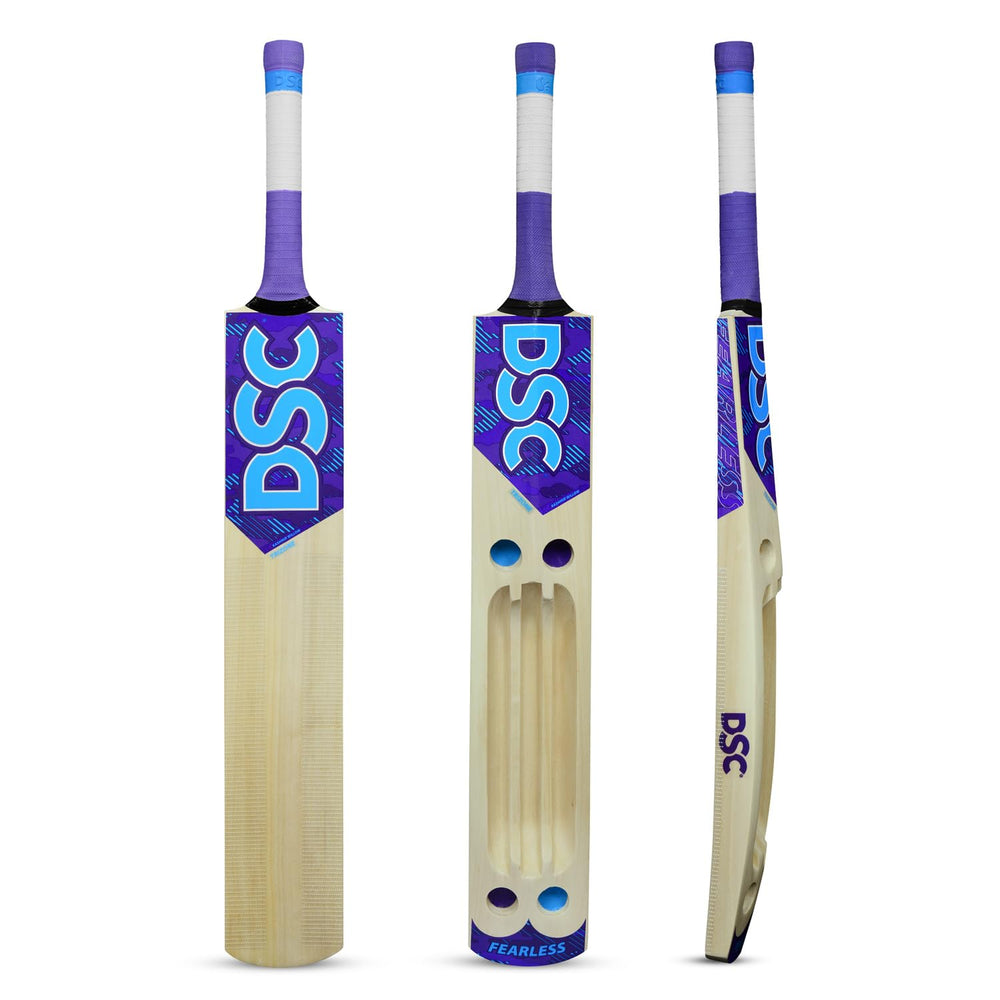 DSC Trizone Kashmir Willow Cricket Tennis Ball Bat - SH | Lightweight & Durable | Perfect for Tennis Ball Cricket - Best Price online Prokicksports.com