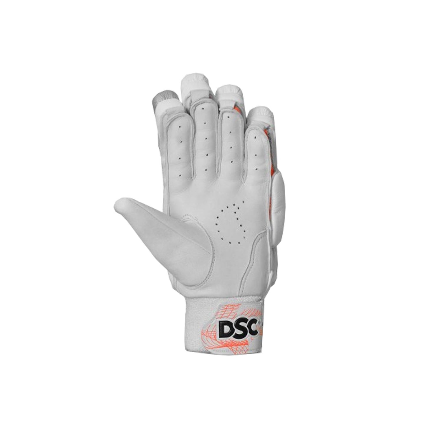 DSC Intense Speed RH Batting Gloves , White - Best Price online Prokicksports.com