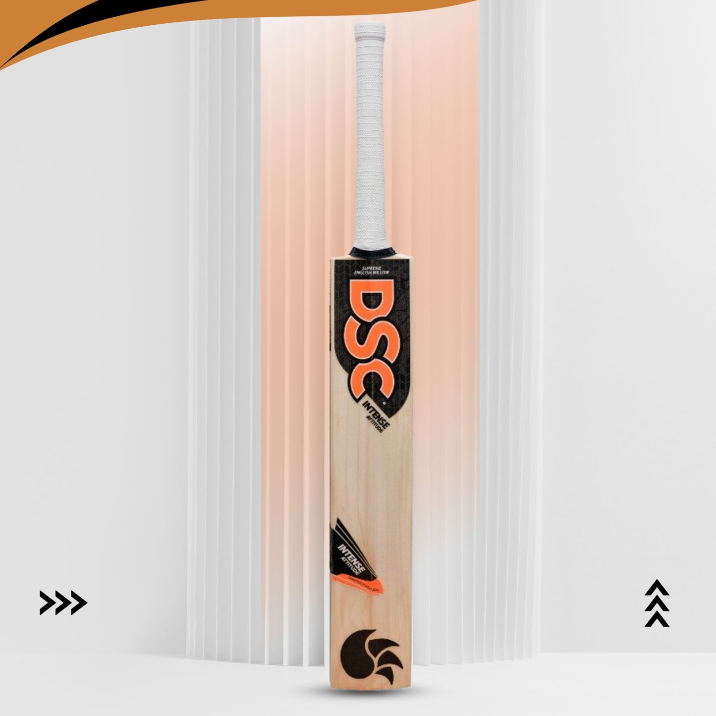 DSC Intense Attitude English Willow Cricket Bat - Best Price online Prokicksports.com