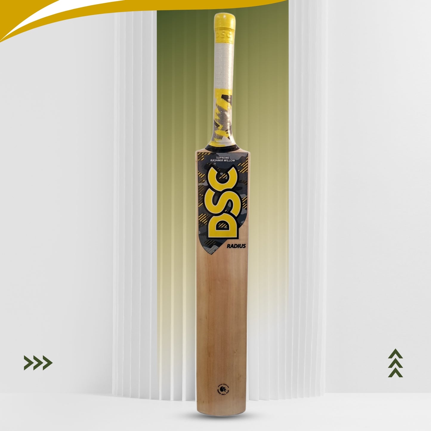 DSC Radius Kashmir Willow Cricket Bat - Best Price online Prokicksports.com