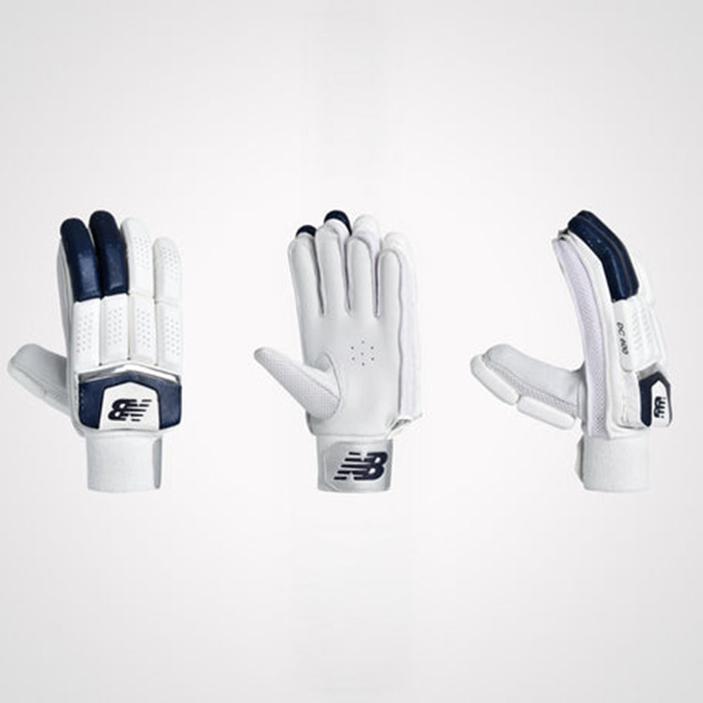 New Balance DC 6i RH Batting Gloves – Men’s Right-Handed | Lightweight, Durable, and Comfortable Cricket Gloves in White/Black - Best Price online Prokicksports.com