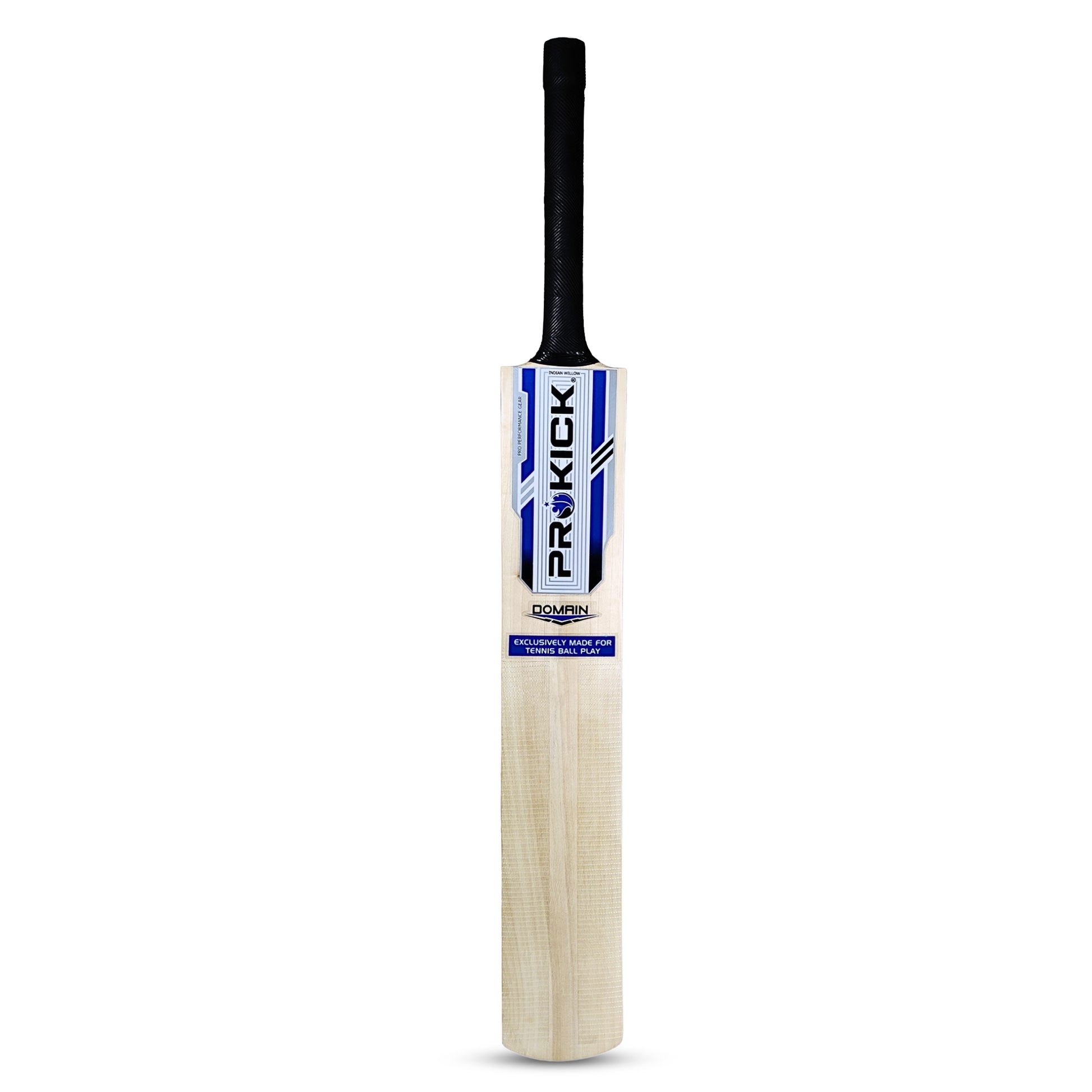 Prokick Domain Indian Willow Cricket Tennis Ball Bat - Best Price online Prokicksports.com